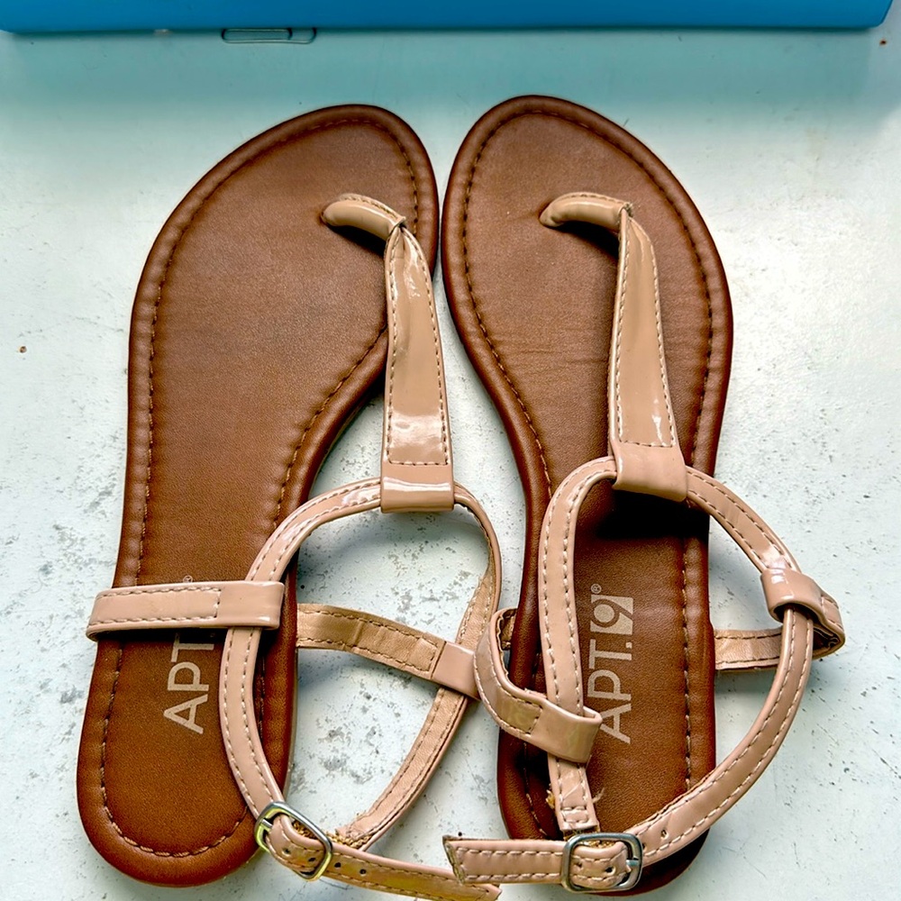 Apt 9 nude sandal